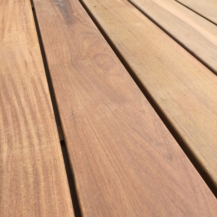 IPE decking 2.1 x 14.0 cm - Click system - Concealed assembly