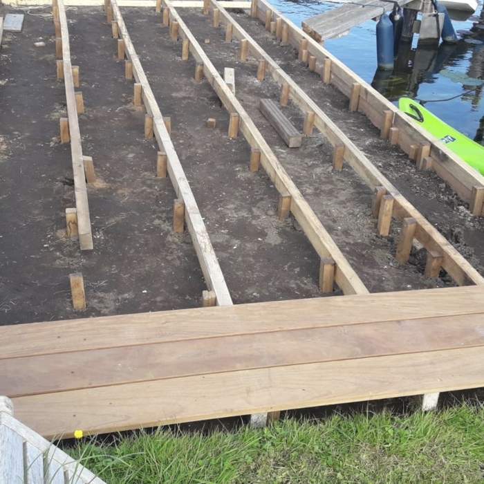 substructure ipe with foundation piles